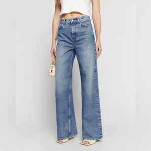 Reformation Cary Slouchy Wide Leg Jeans
